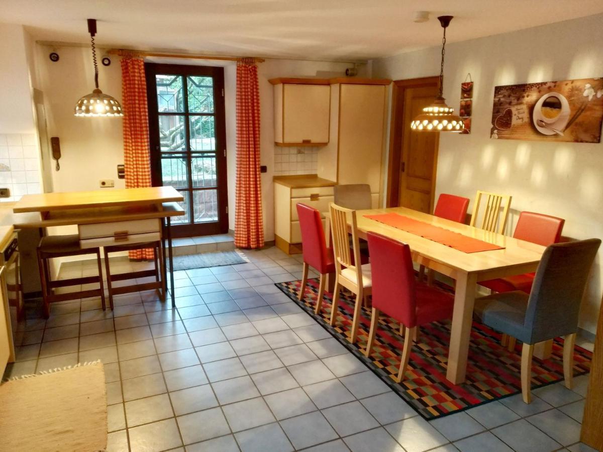 Ferienhaus Marré - mit Grill, Feuerstelle und Gartensauna Waldbrunn  Exterior foto